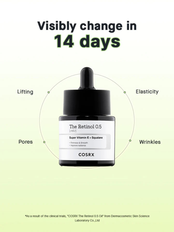Cosrx, The Retinol 0.5 Oil