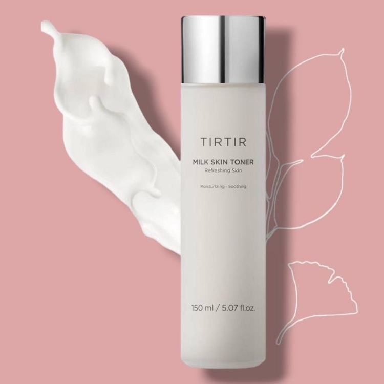Tirtir milk glow toner  تونر الحليبي الكوري