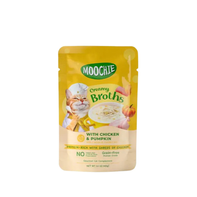 موشي مرق كريمي بالدجاج واليقطين