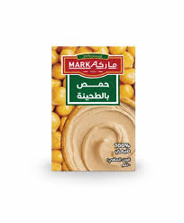 حمص ماركا بالطحينية 100غ*4