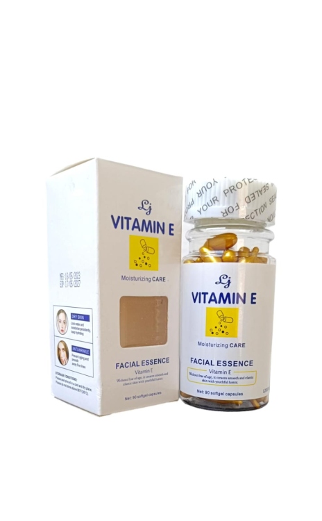 لوف جوجو كبسولات فيتامين اي للوجه 90كبسولة