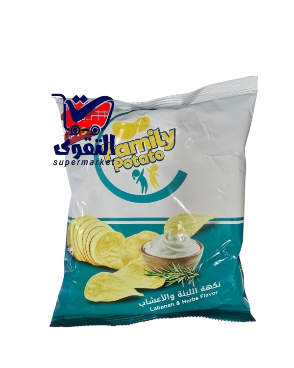 فاميلي بطاطا أعشاب ولبنة35غ