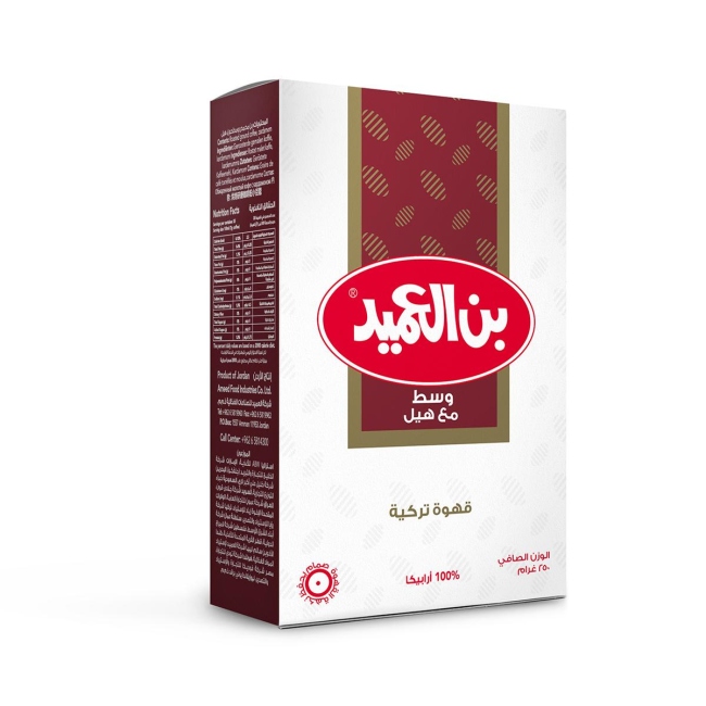 قهوة العميد وسط 250 غم