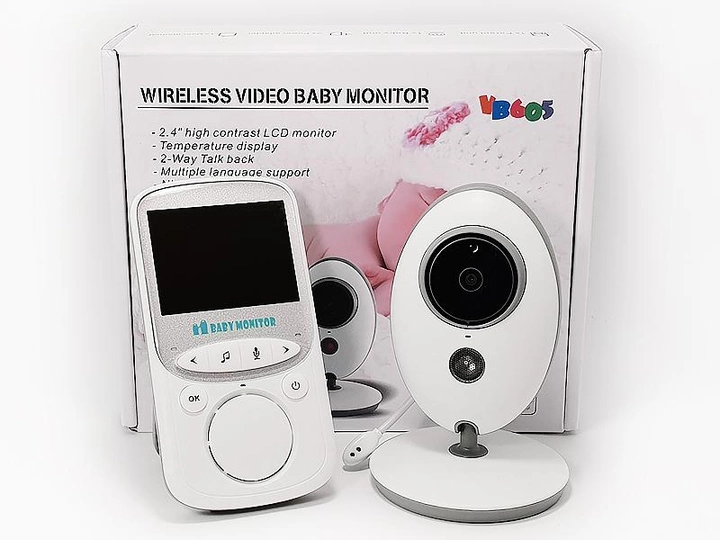 جهاز مراقبة الاطفال والصوت والصورة وخاصية الالتفاف 355 درجة  التكبير 120 درجة ورؤية ليلية 