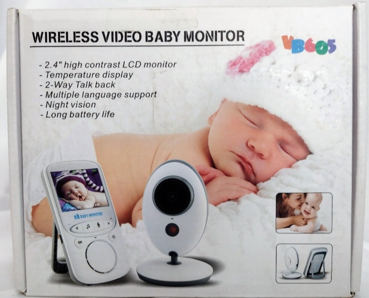 جهاز مراقبة الاطفال والصوت والصورة وخاصية الالتفاف 355 درجة  التكبير 120 درجة ورؤية ليلية 