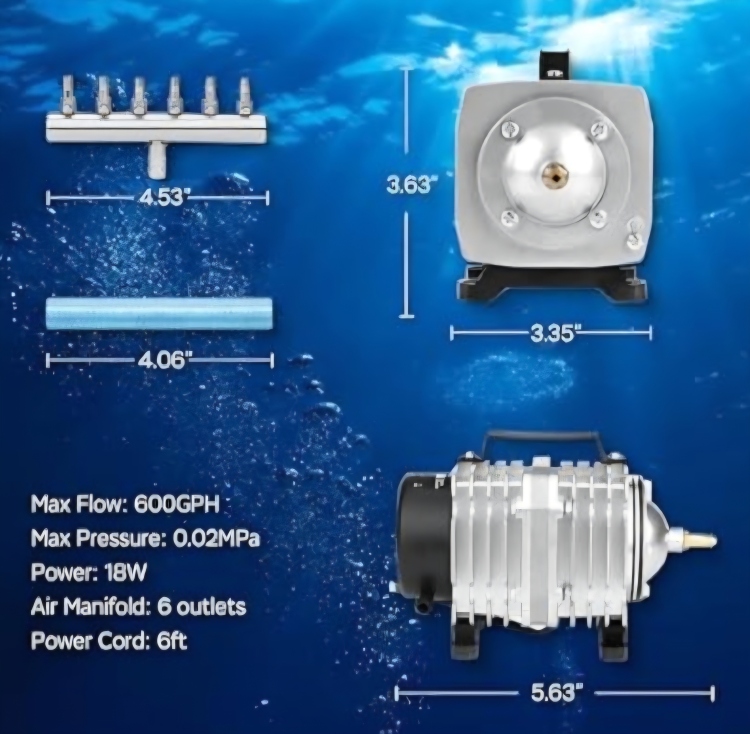 مضخة الهواء Hailea ACO-818 
