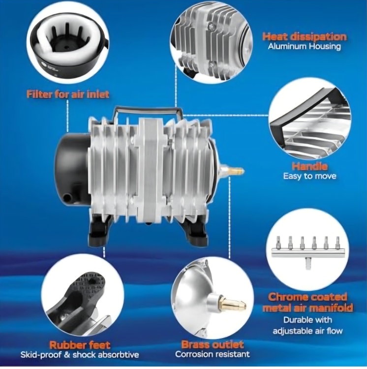 مضخة الهواء Hailea ACO-818 