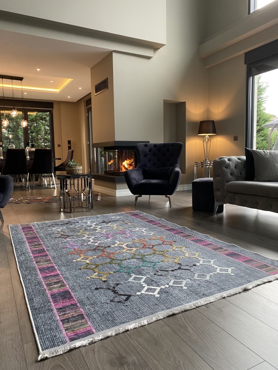 The unstainable nano grey rug