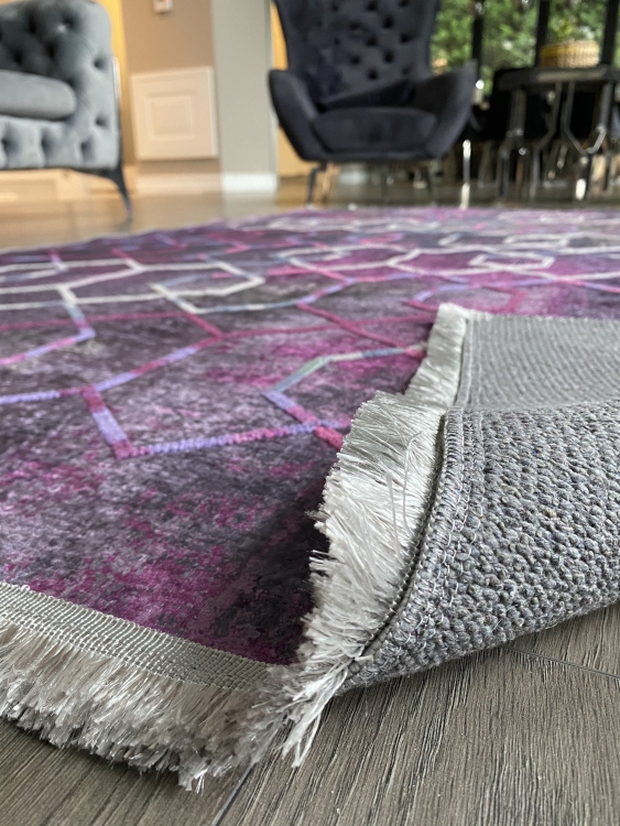 Artisanal Embroidered Rug