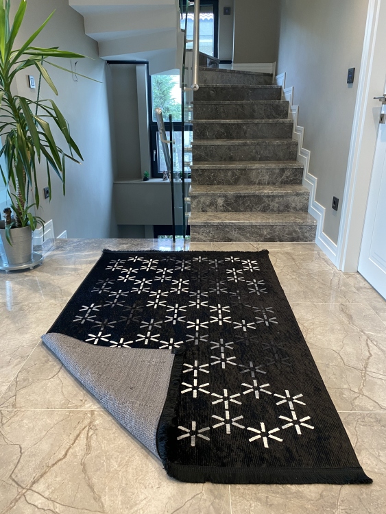 Artisanal Embroidered Rug