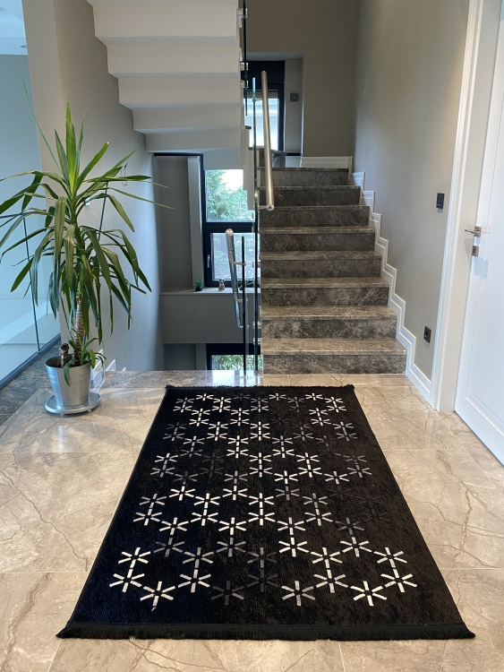 Artisanal Embroidered Rug