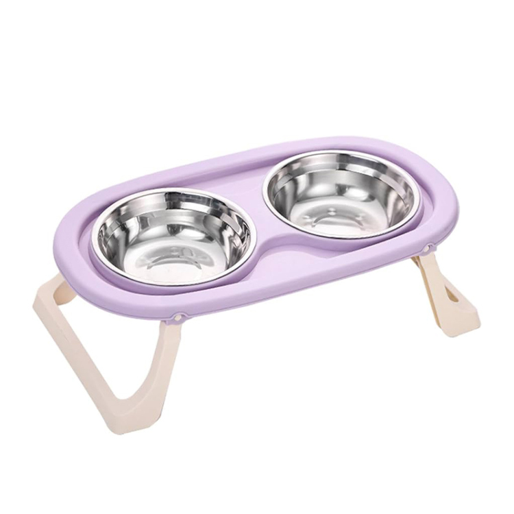  وعاء مزدوج للقطط – قابل للفصل والتعديل