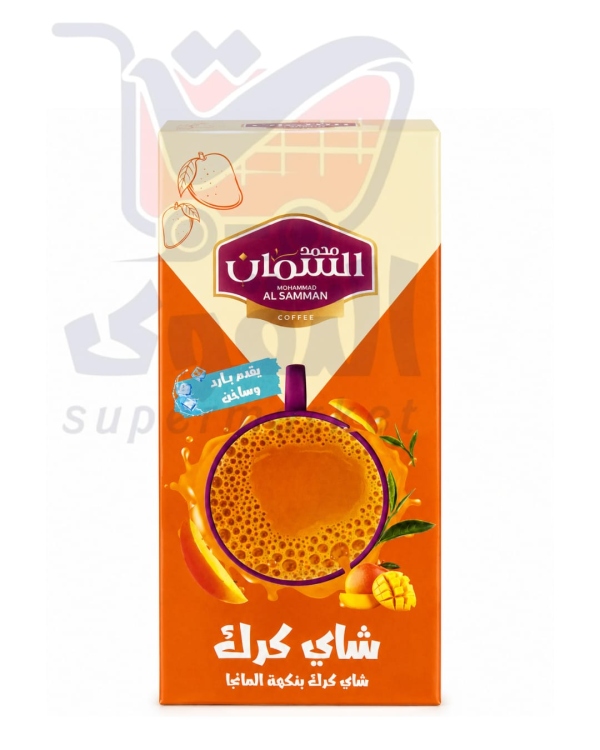 السمان شاي كرك نكهة مانجا 20غم*10