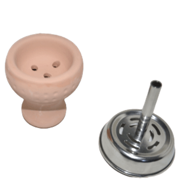 LiLi Hookah Pottery Bowl  with Charcoal Holder 