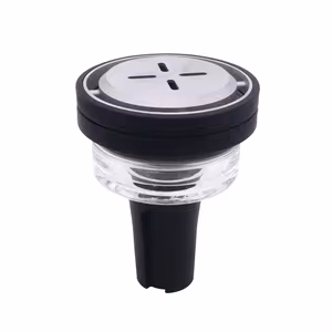 Black Hawk Hookah Silicone Bowl with Glass + Charcoal Holder 