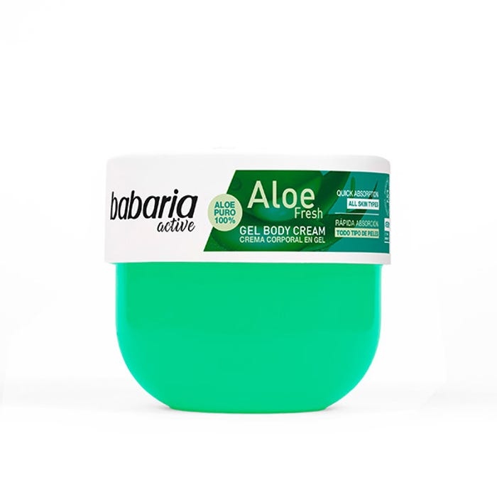 كريم مرطب باباريا Babaria Active Aloe Fresh Gel Body Cream