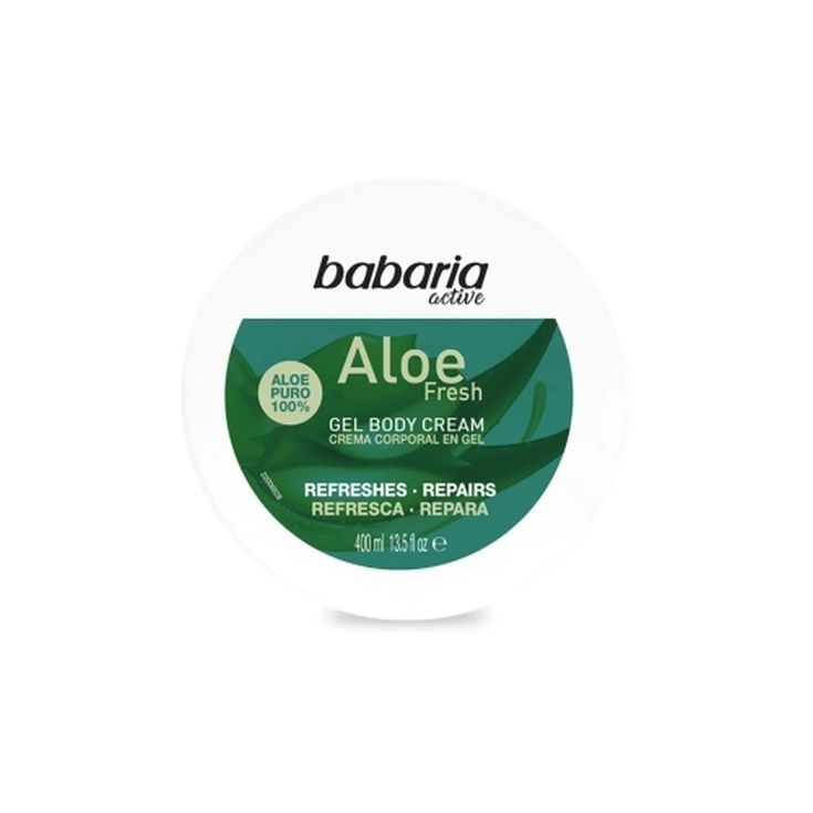 كريم مرطب باباريا Babaria Active Aloe Fresh Gel Body Cream