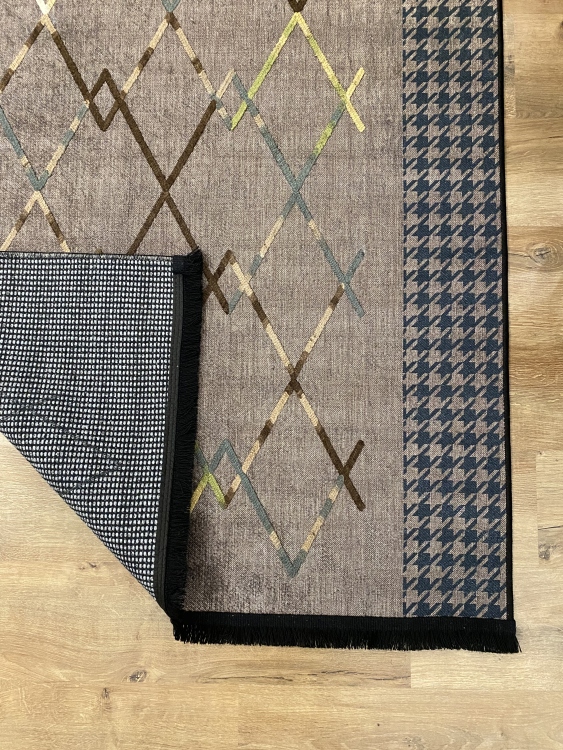 Artisanal Embroidered Rug
