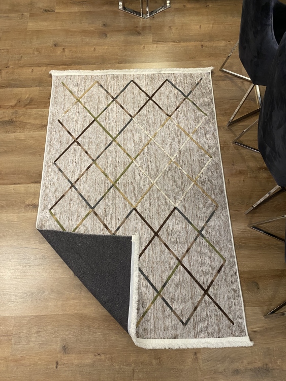 Artisanal Embroidered Rug