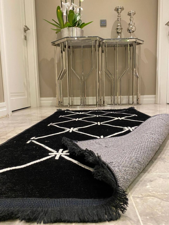 Artisanal Embroidered Rug