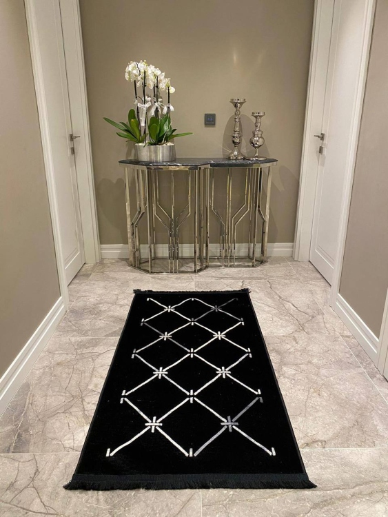 Artisanal Embroidered Rug