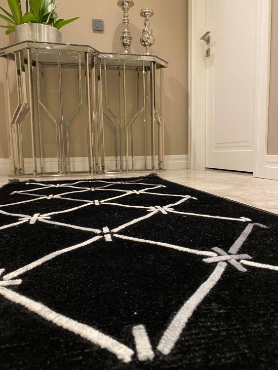 Artisanal Embroidered Rug