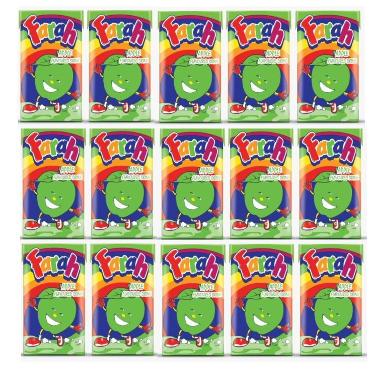 Hammoudeh Farah Juice Apple 125 Ml 15 Pieces