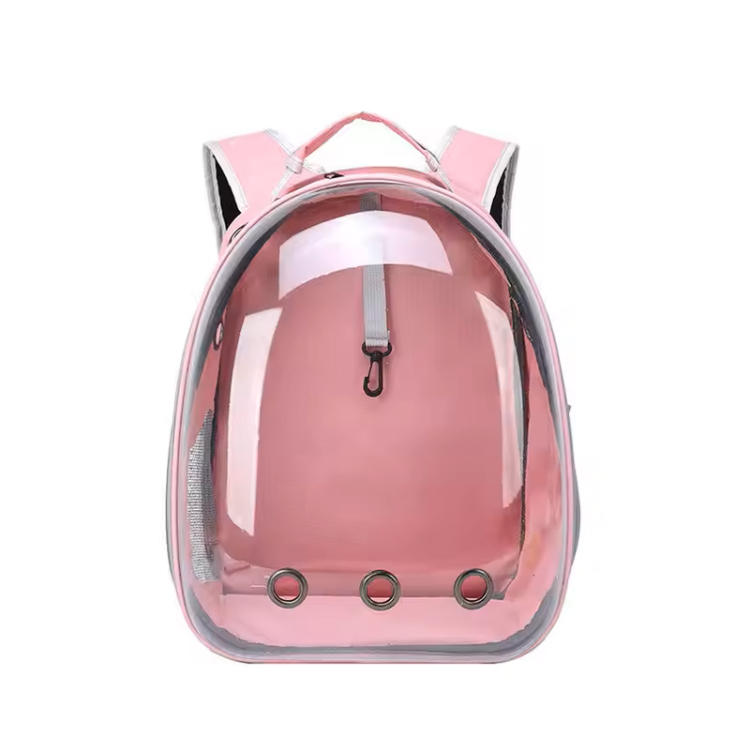 حقيبة ظهر شفافة لحمل القطط – تهوية ممتازة وتصميم أنيق