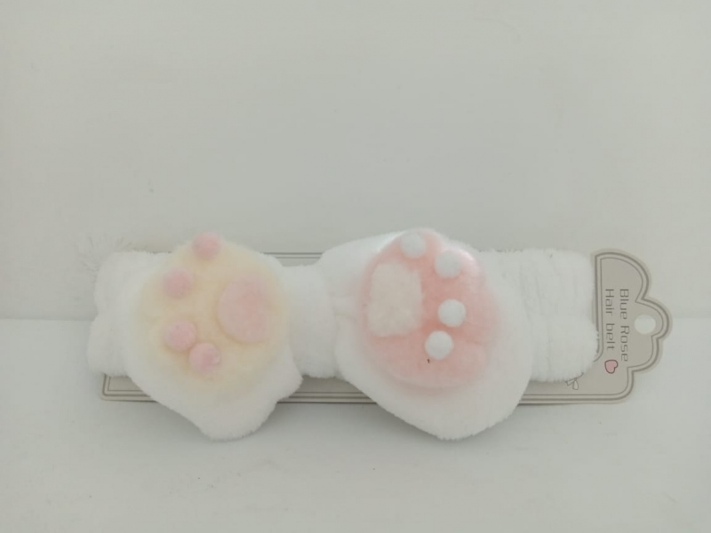 fluffy hair bands
