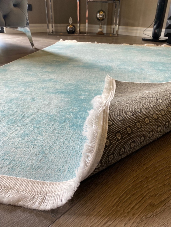 This rug bamboo texture, bringing a natural and organic feel to your home decor .