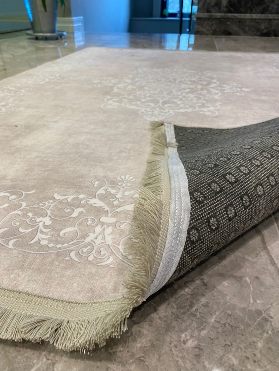 This rug bamboo texture, bringing a natural and organic feel to your home decor .