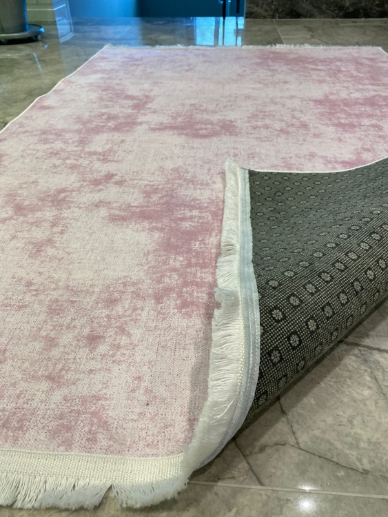 This rug bamboo texture, bringing a natural and organic feel to your home decor .