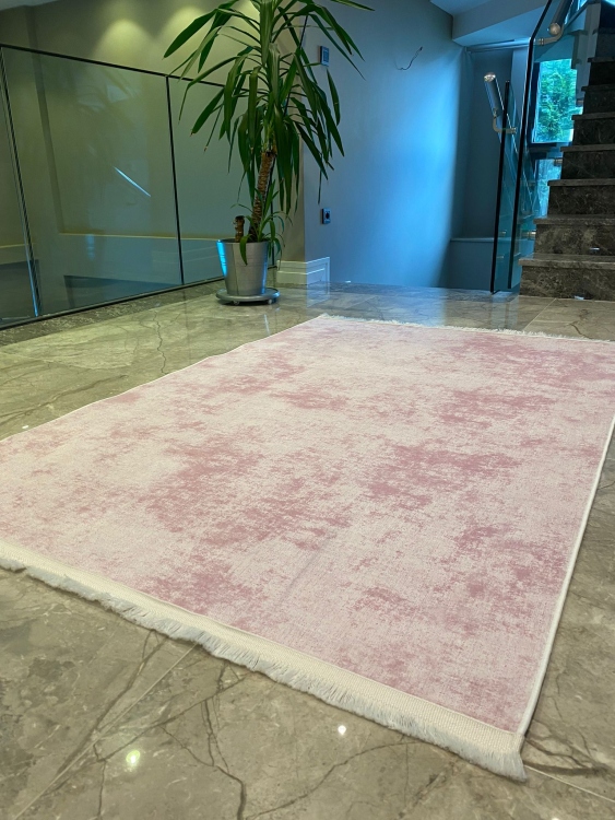 This rug bamboo texture, bringing a natural and organic feel to your home decor .