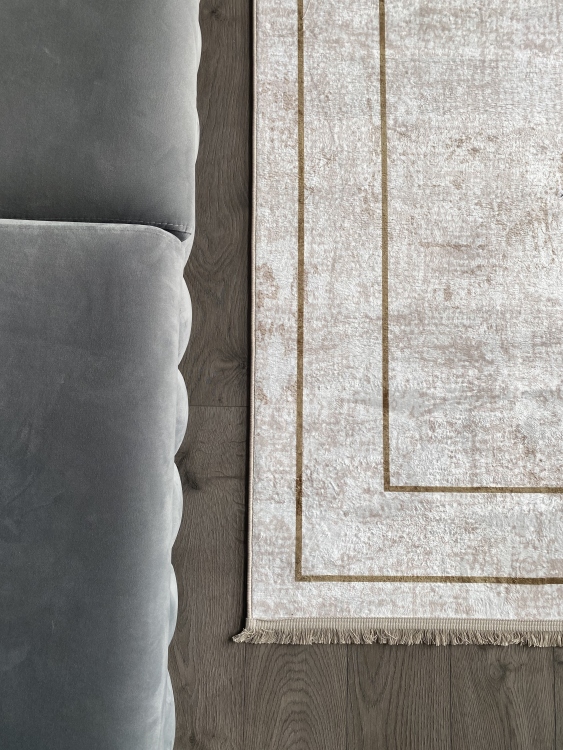 This rug bamboo texture, bringing a natural and organic feel to your home decor .