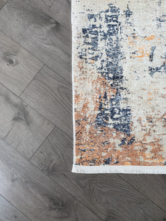 This rug bamboo texture, bringing a natural and organic feel to your home decor .