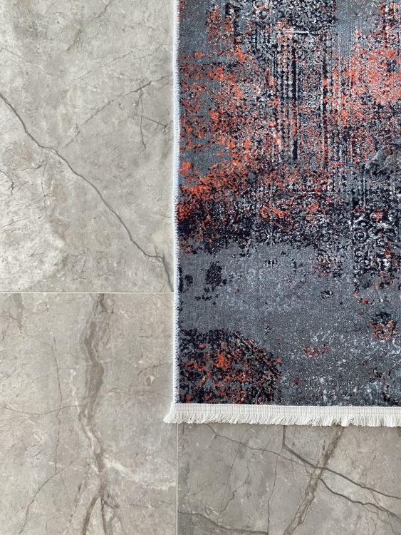 This rug bamboo texture, bringing a natural and organic feel to your home decor .