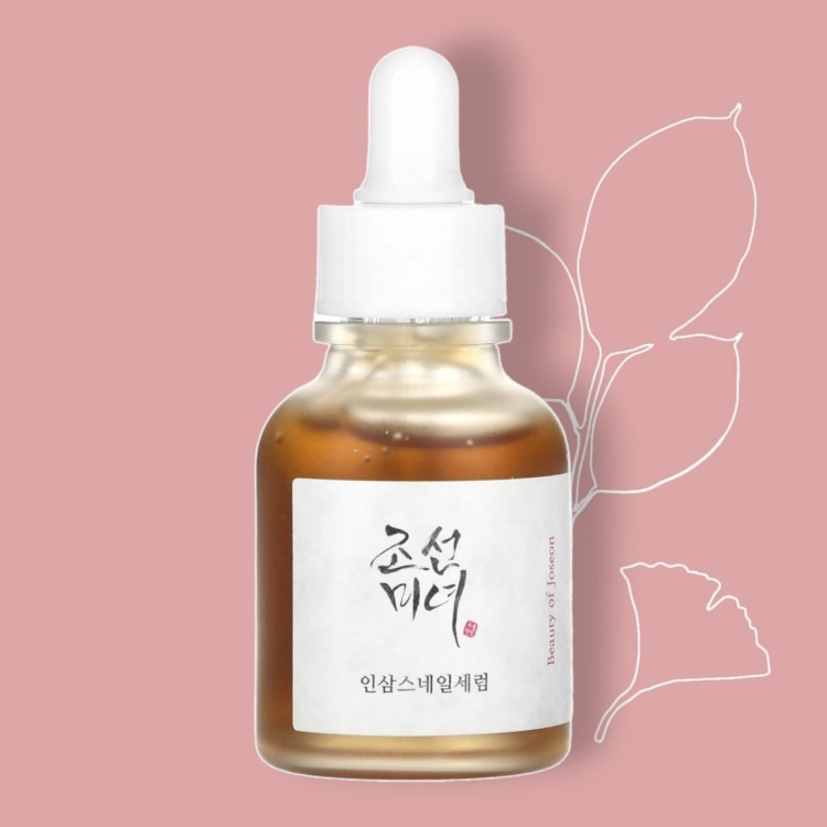 Mucin سيروم انعاش واحياء البشرة بالجينسينج وهلام الحلزون beauty of joseon 
