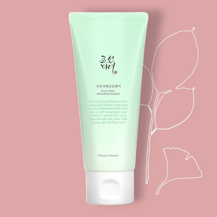 غسول البشرة عضوي Beauty of Joseon Green Plum Refreshing Cleanser