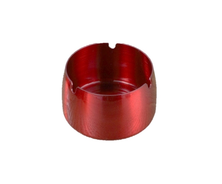 Stainless Steel Round Cigarettes Ashtray - Assorted Colors 