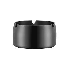 Stainless Steel Round Cigarettes Ashtray - Assorted Colors 