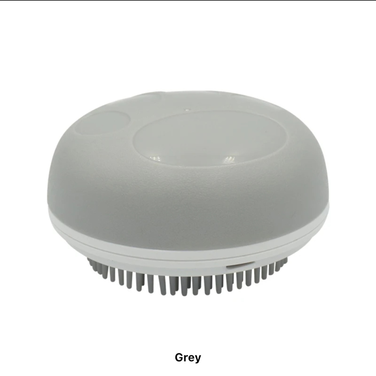 فرشاة Petmoyo "Easy Brush" للعناية بالحيوانات الأليفة , لون رمادي.