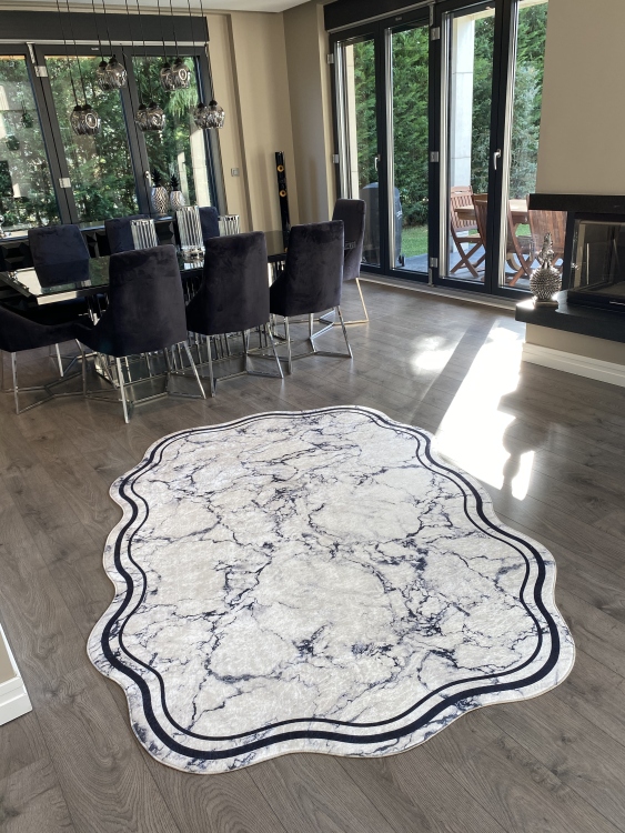 Experience the ultimate comfort and safety with our leather base non-slip rug.