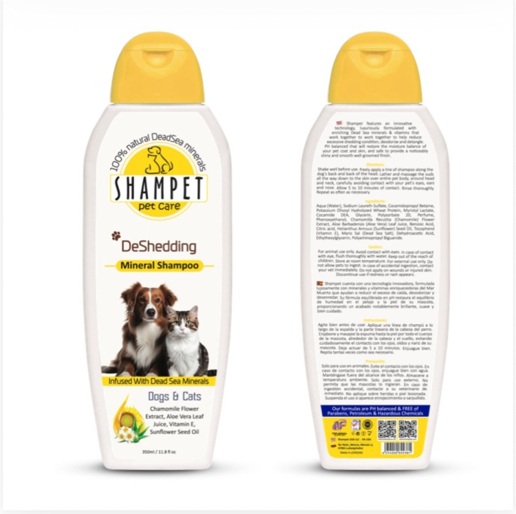 shampet dogs&cats shampoo Deshedding 