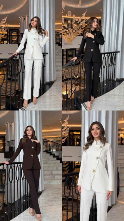 حجز فقط Chic Suit Set 