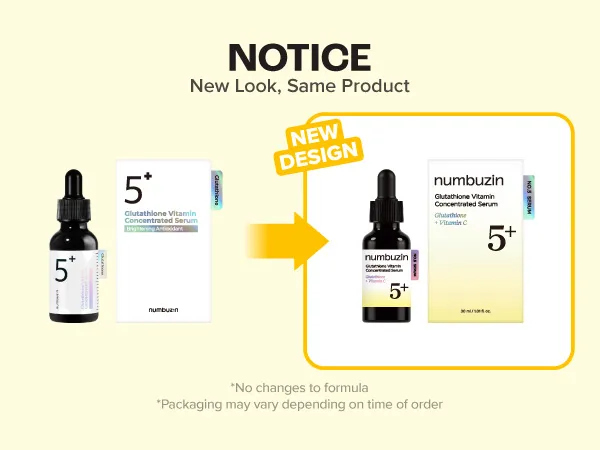 Numbuzin, No.5 Vitamin Concentrated Serum