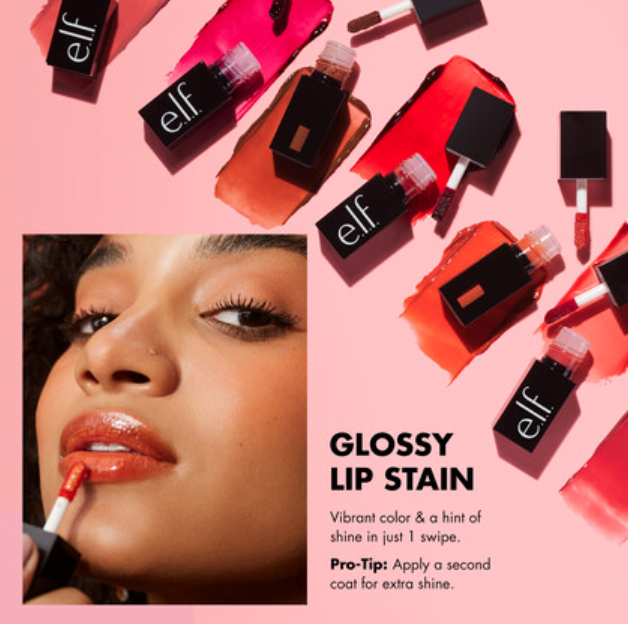 Elf, Glossy Lip Stain 3 ml