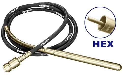 بربيج ماكنه رجاج باطون 6 متر EVPR063802          38 MM HEX