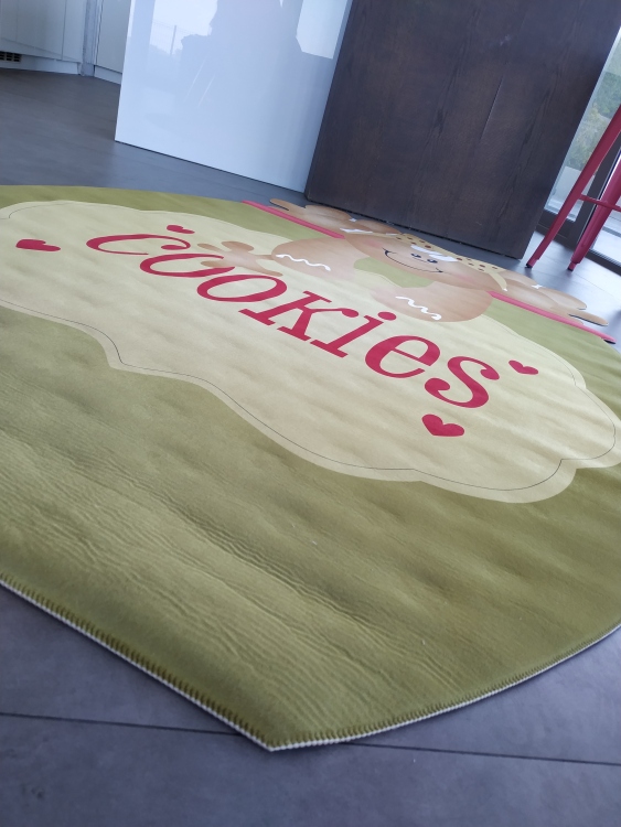 Kitchen decorative rug