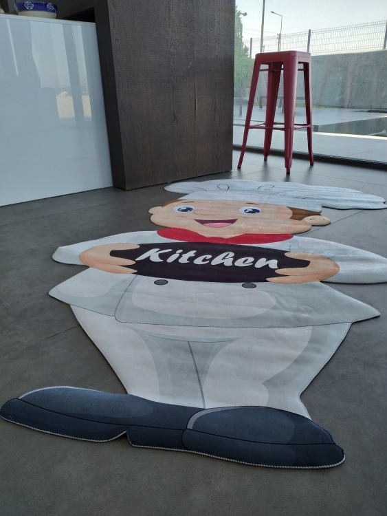 Kitchen decorative rug