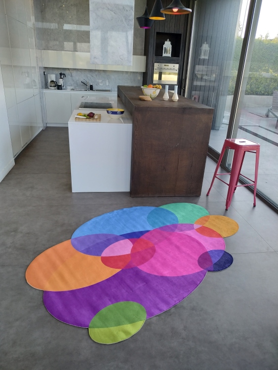 Kitchen decorative rug